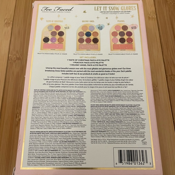 Too Faced
Let It Snow Globes Makeup Collection - Picture 9 of 9
